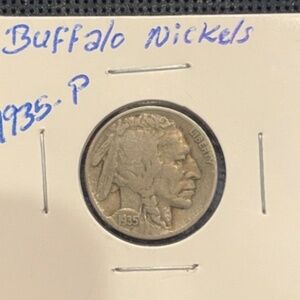 1935-P 5C Buffalo Nickel #206138399275